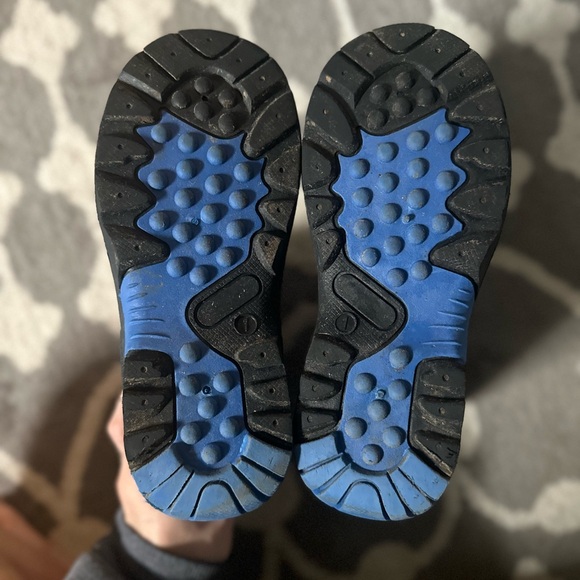 Kamik size 1 Snow Winter Boots Blue and Black - Picture 4 of 6